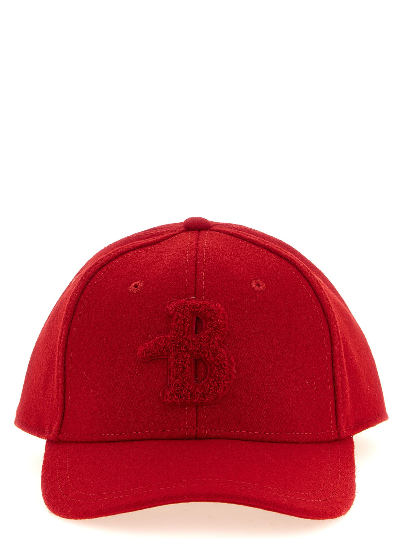 Ballantyne Monogram Patch Cap – 50% polyester, 50% wool