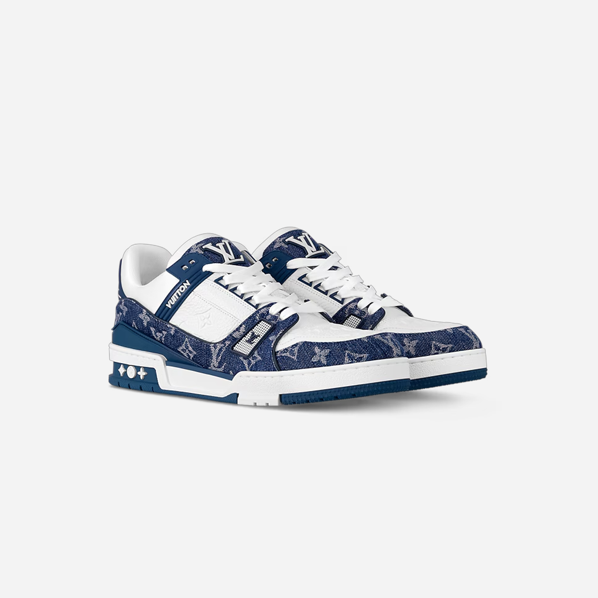 Louis Vuitton Trainer Monogram Denim - view 2