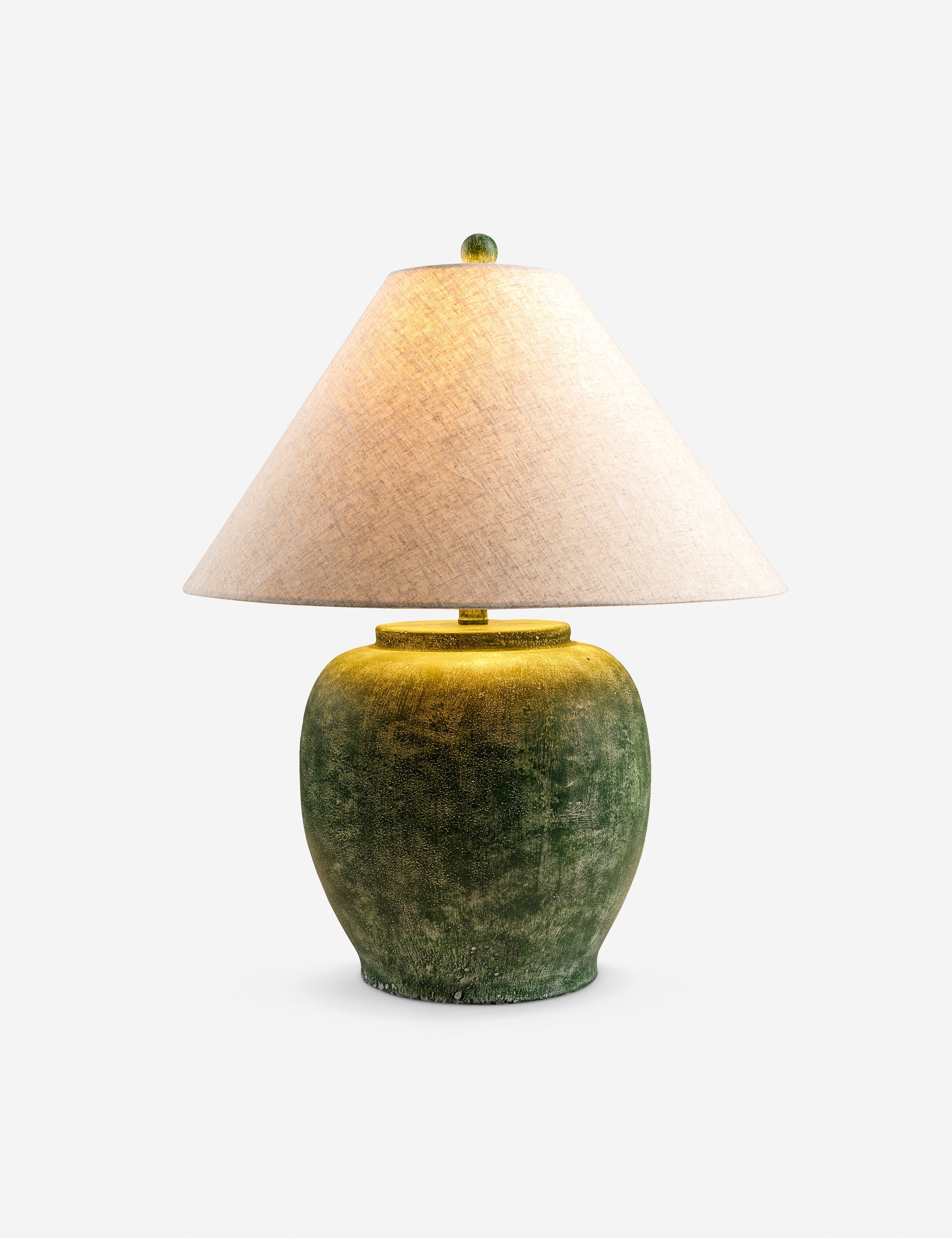 Lulu and Georgia Moreau Table Lamp – Green - view 3