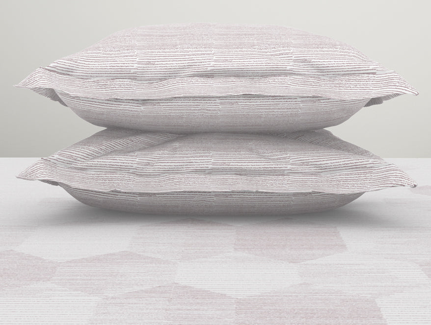 Spaces India Tonalelgence Geometric 100% Cotton Double Bedsheet - Essentials by Spaces - view 5