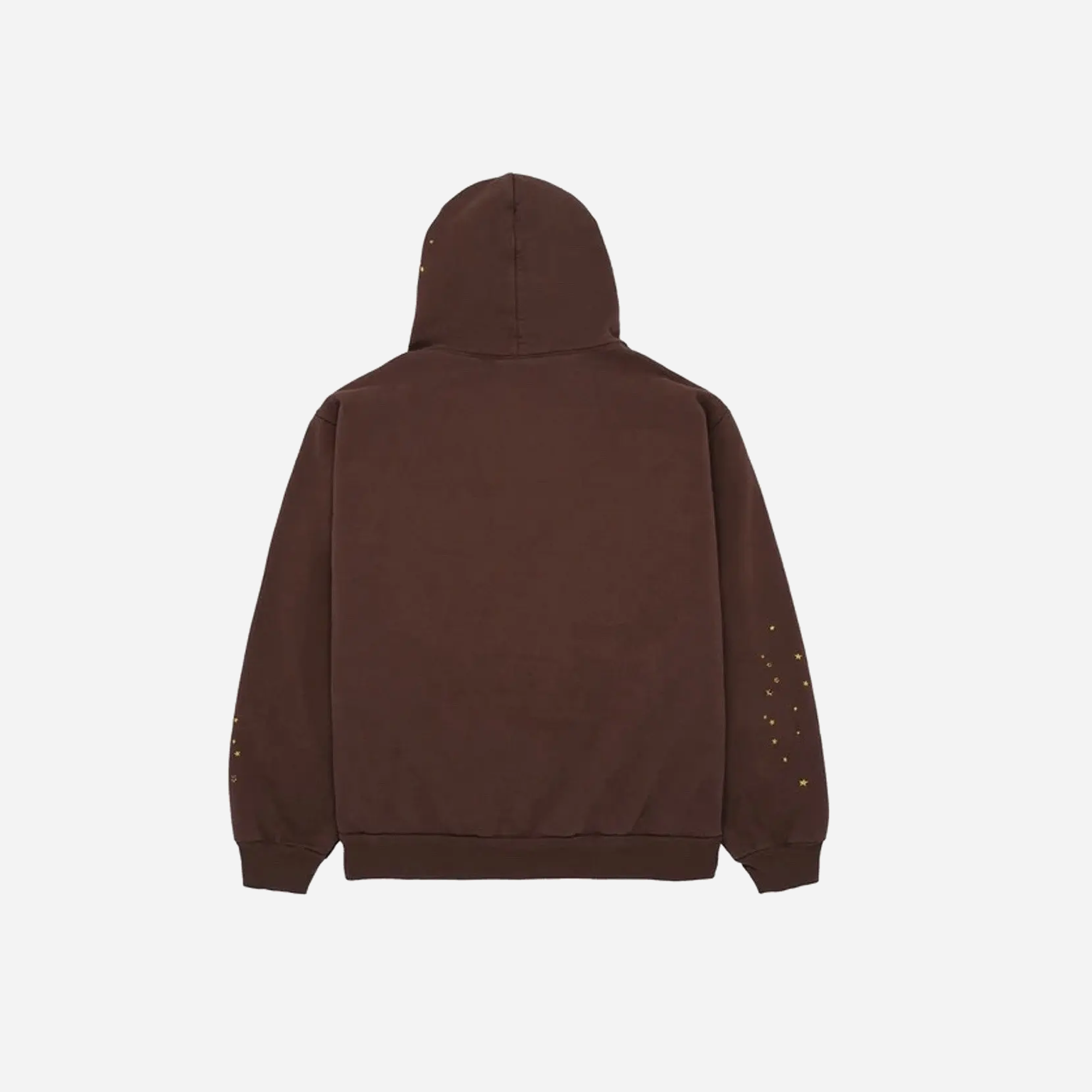 Sp5der Web Hoodie Brown - view 2