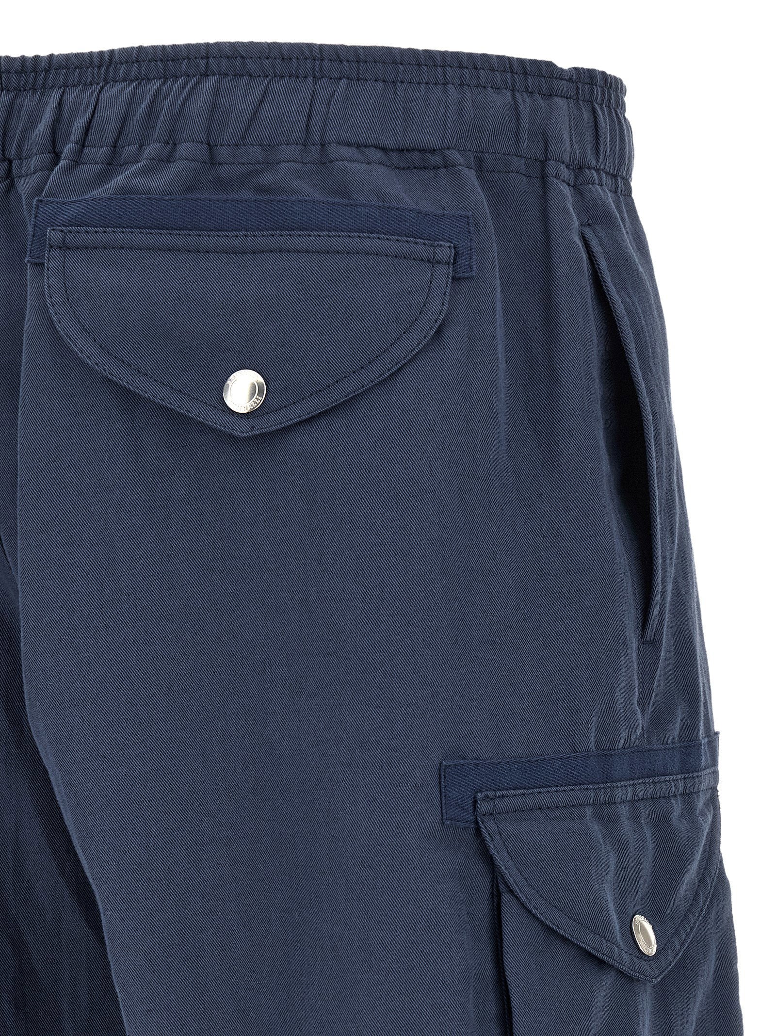 Brunello Cucinelli Cargo Bermuda Shorts – 56% linen, 44% cotton - view 4