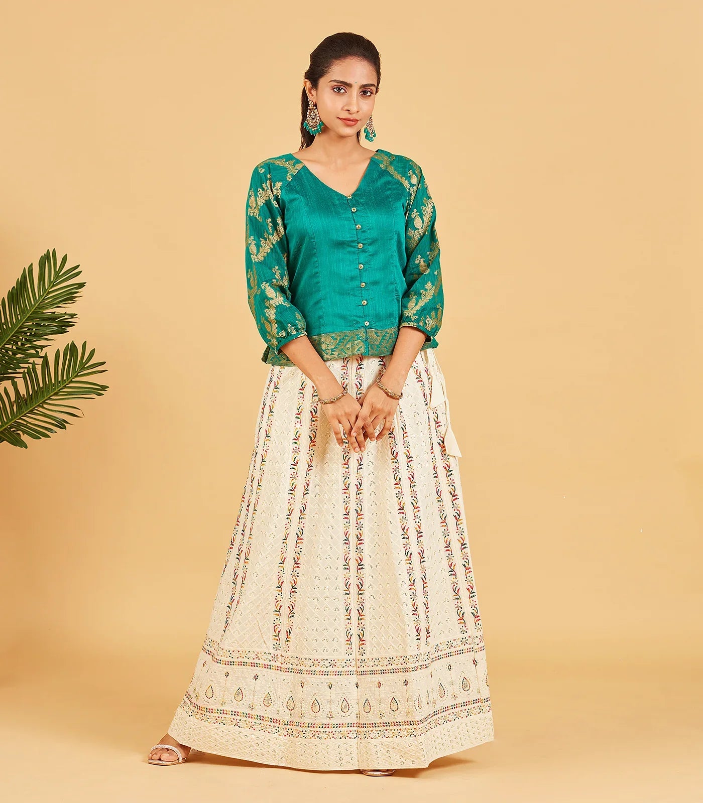 RmKV Emerald Green Short Top