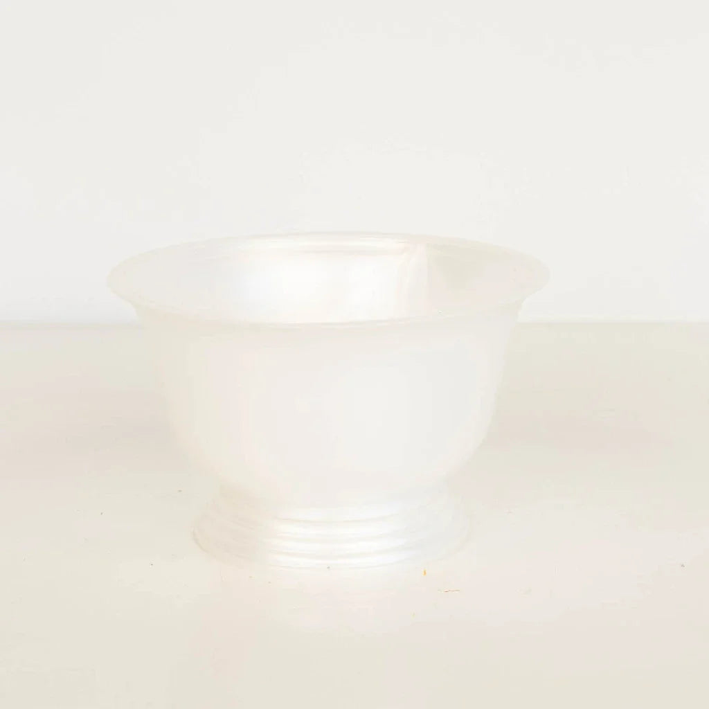 FiftyFlowers Pearl White Flower Bowl