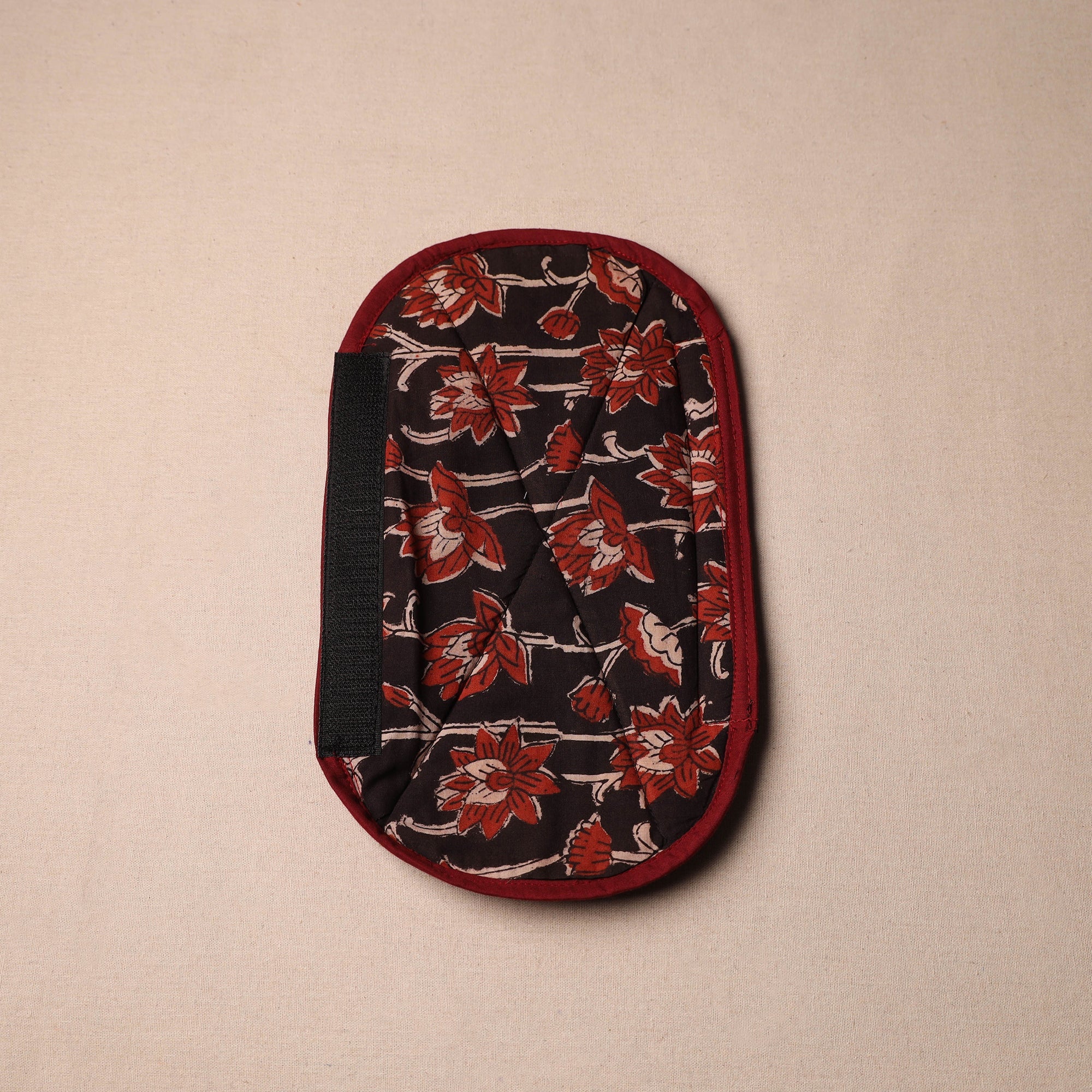 JALPARI Black - Handmade Cotton Fridge Handle Cover 42 - view 2