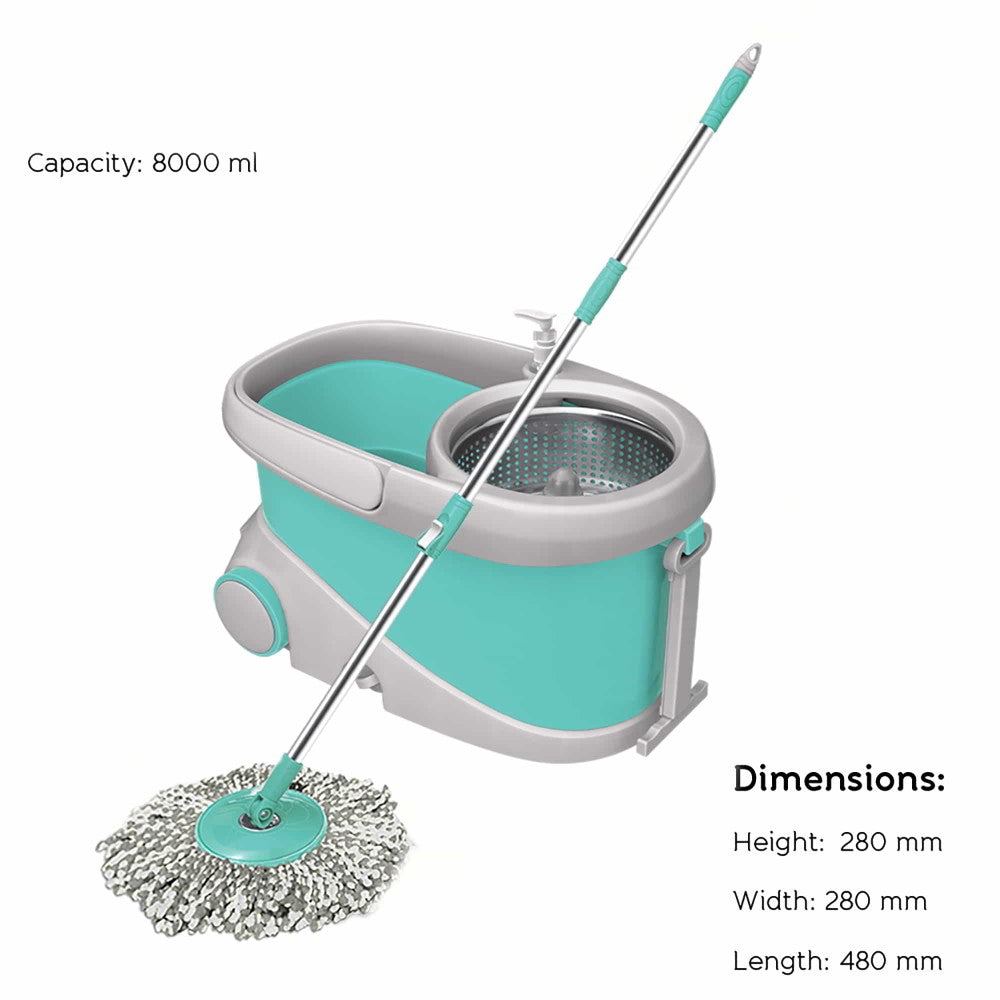 Prime Mop with Big Wheels and Stainless Steel Wringer (Spotzero by Milton) - view 3