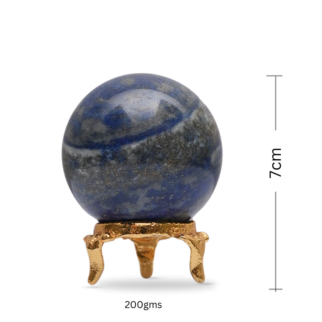 Gemsmantra Lapis Lazuli Sphere/Ball - view 3