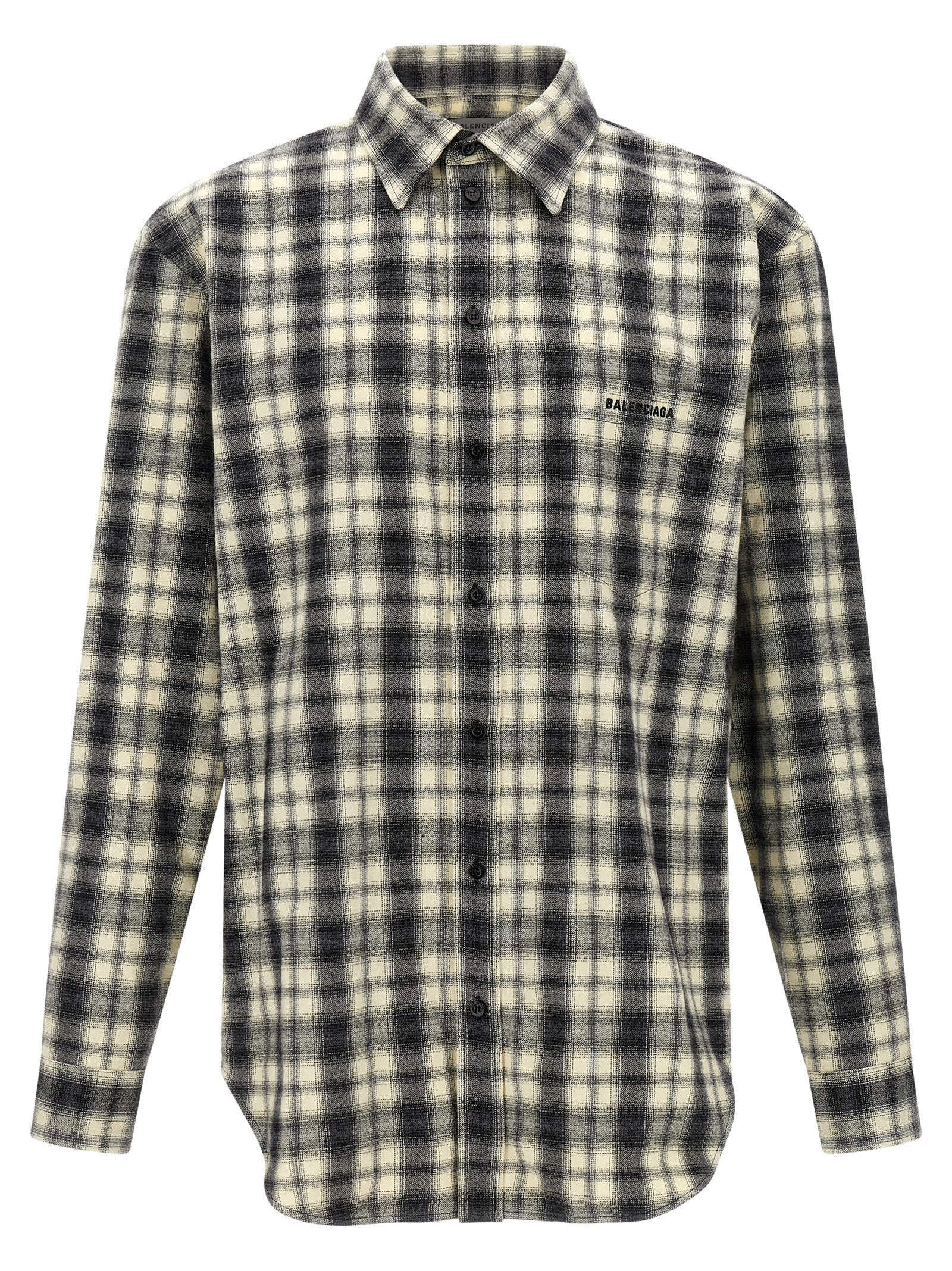 Balenciaga Flannel Shirt – 100% cotton