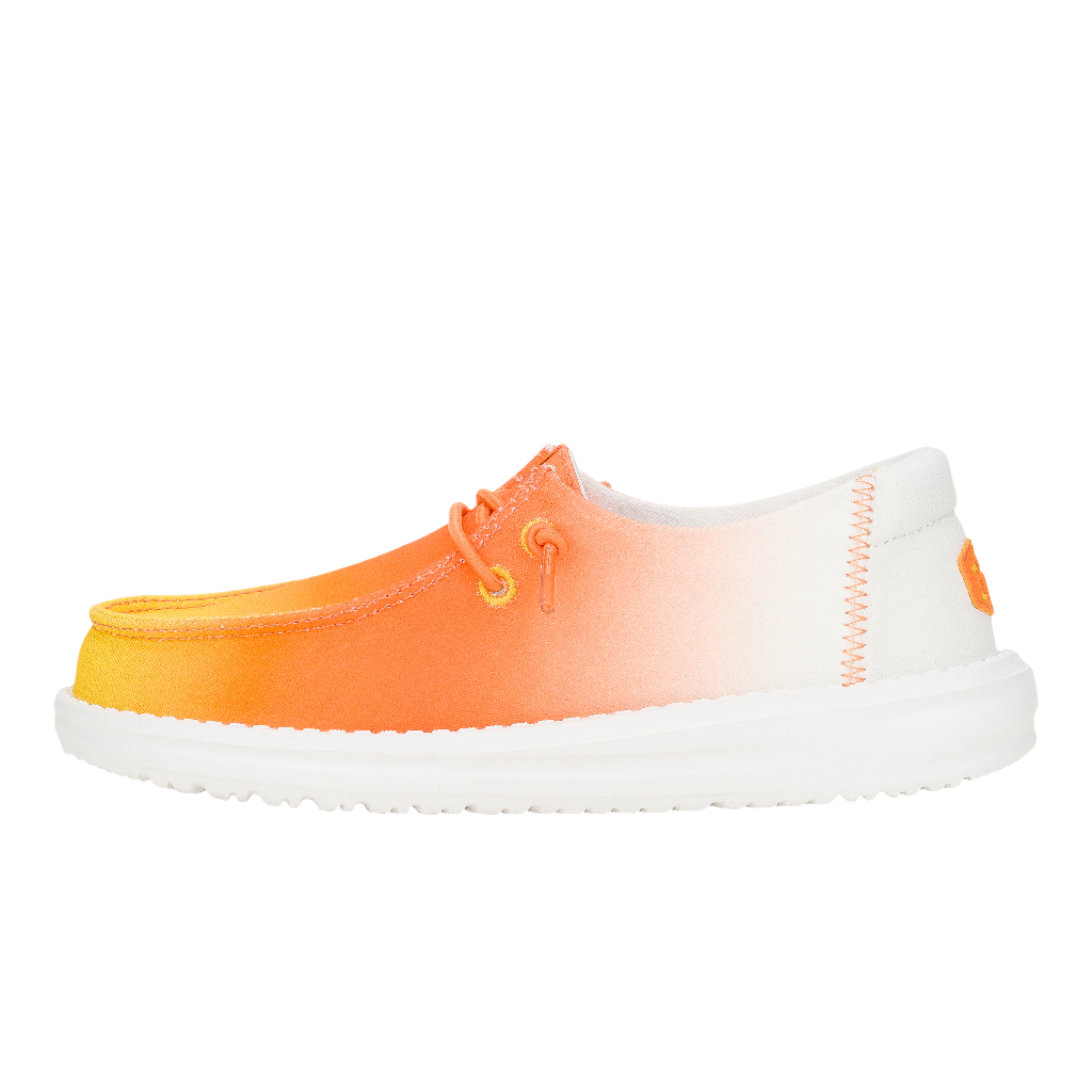 HEYDUDE shoes Wendy Youth Candy Corn - Orange Zing/Multi