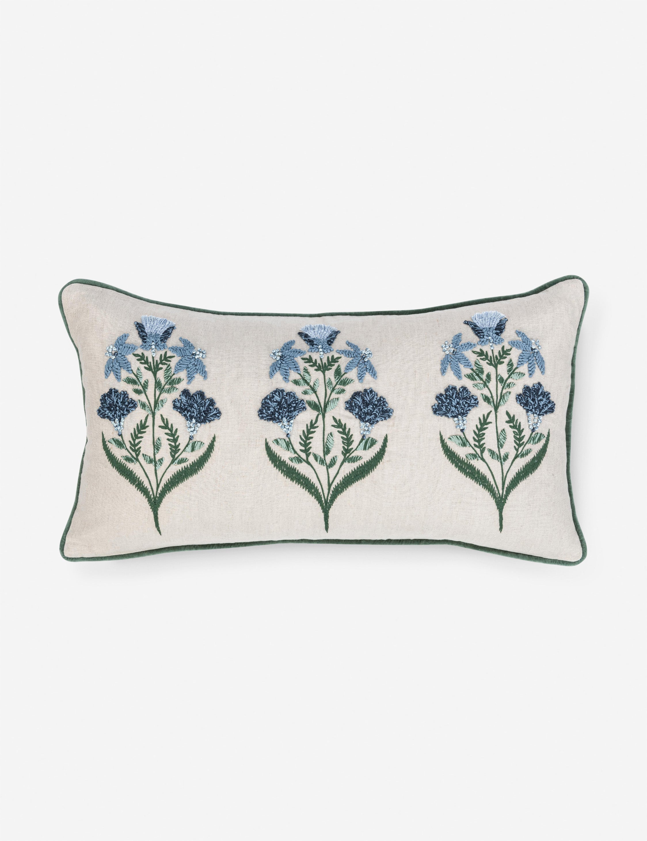 Lulu and Georgia Lorraine Embroidered Pillow