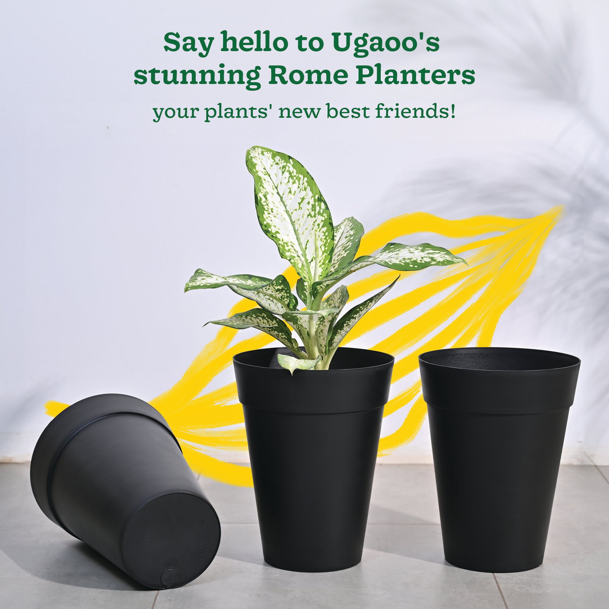 Ugaoo Roma Plastic Planter - view 2