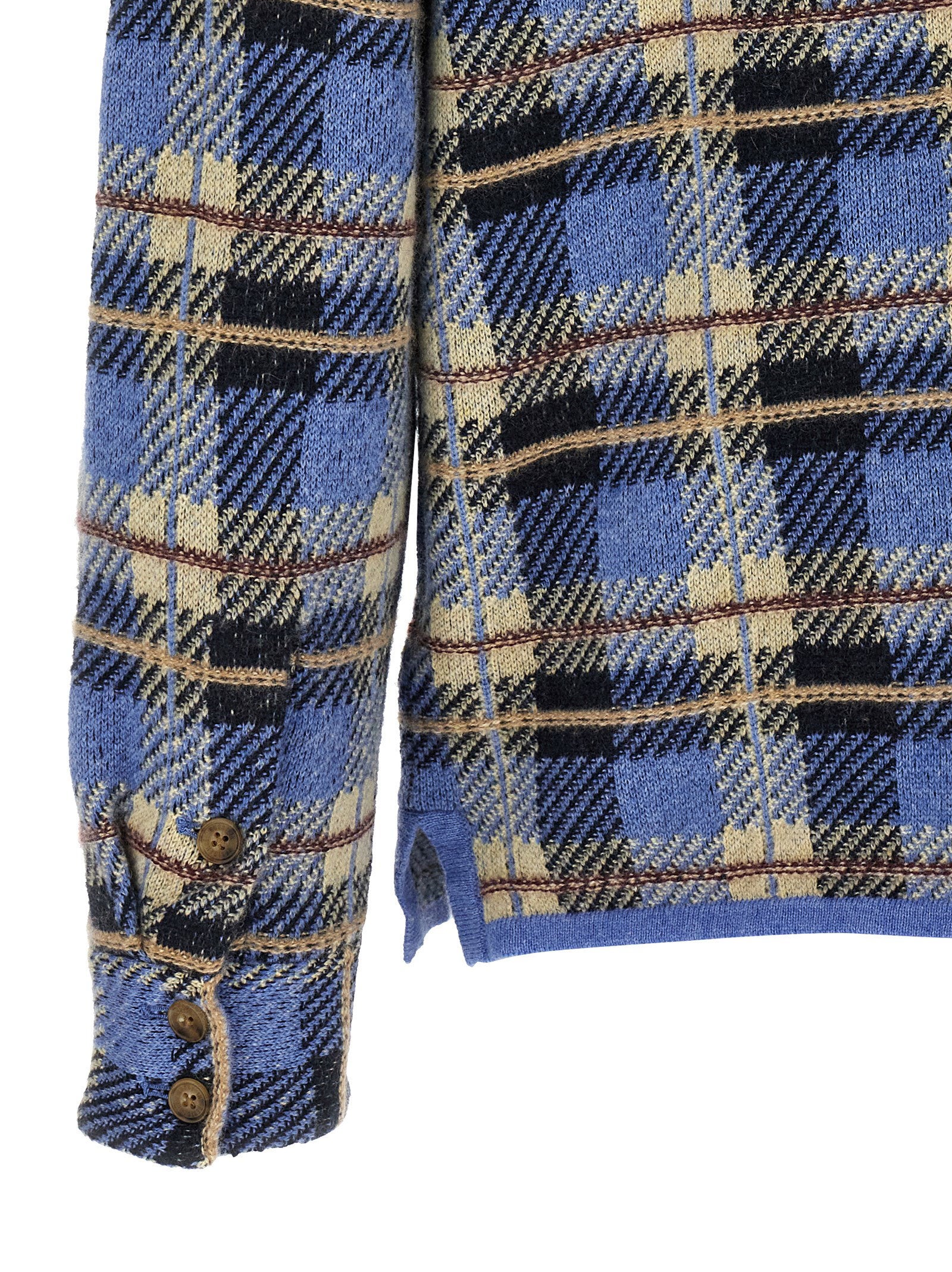 Guest In Residence Plaid Work Shirt – 100% cashmere - view 4
