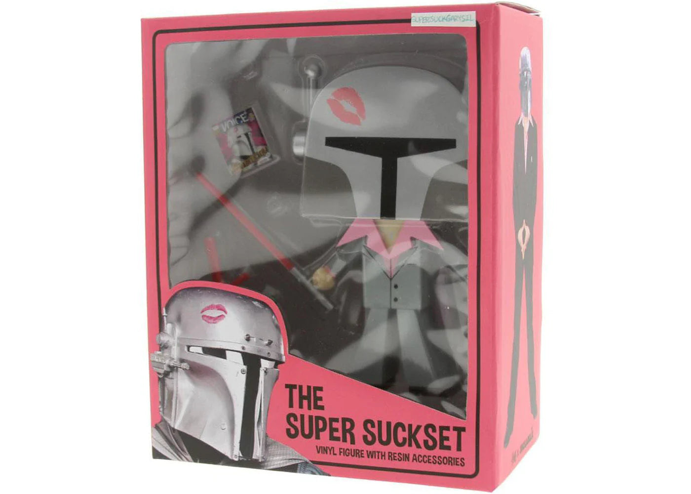 3D Retro x Gary Ham x The Sucklord The Super Suckset #2 Figure Silver/Pink - view 2