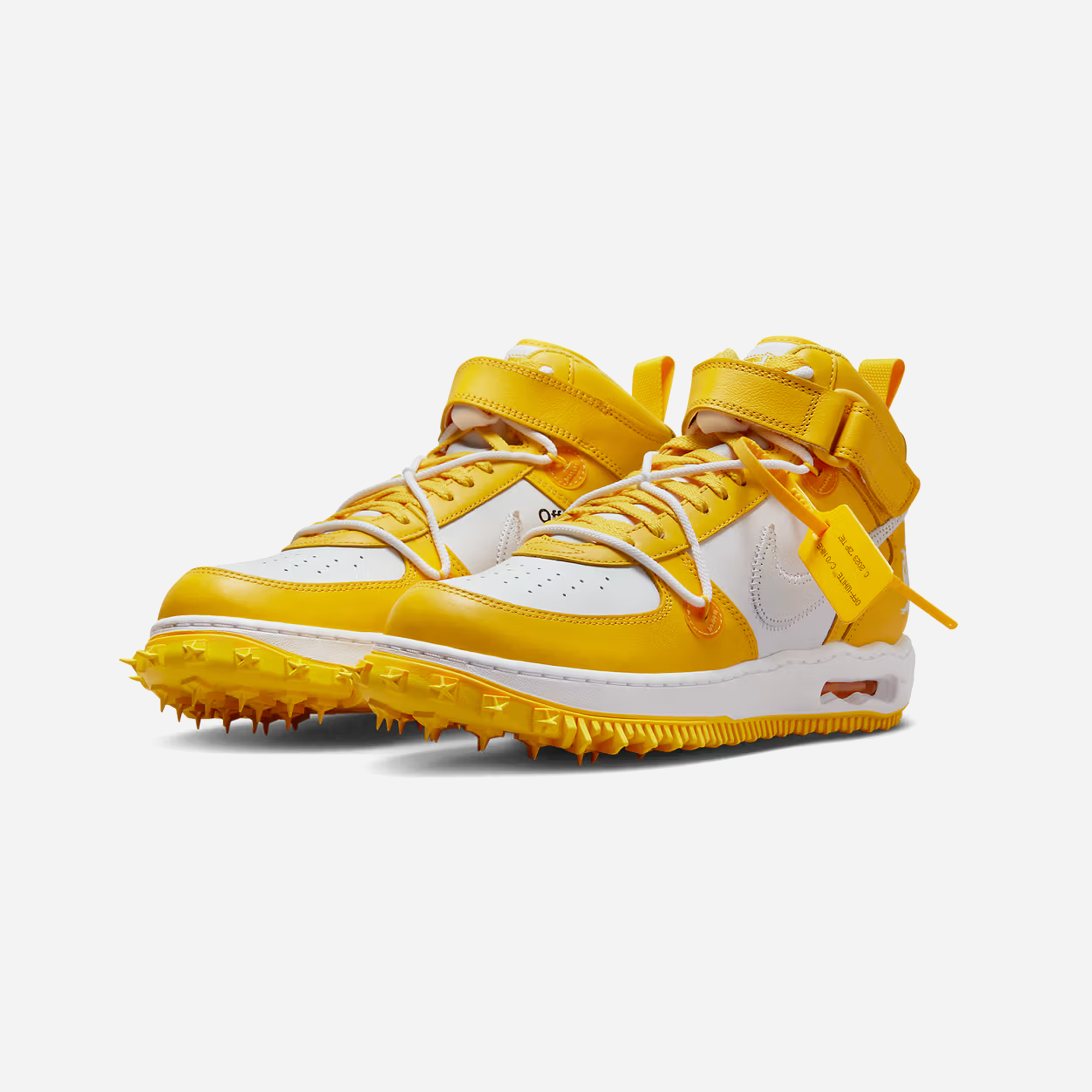 Nike Air Force 1 Mid X Off-White Varsity Maize - view 2