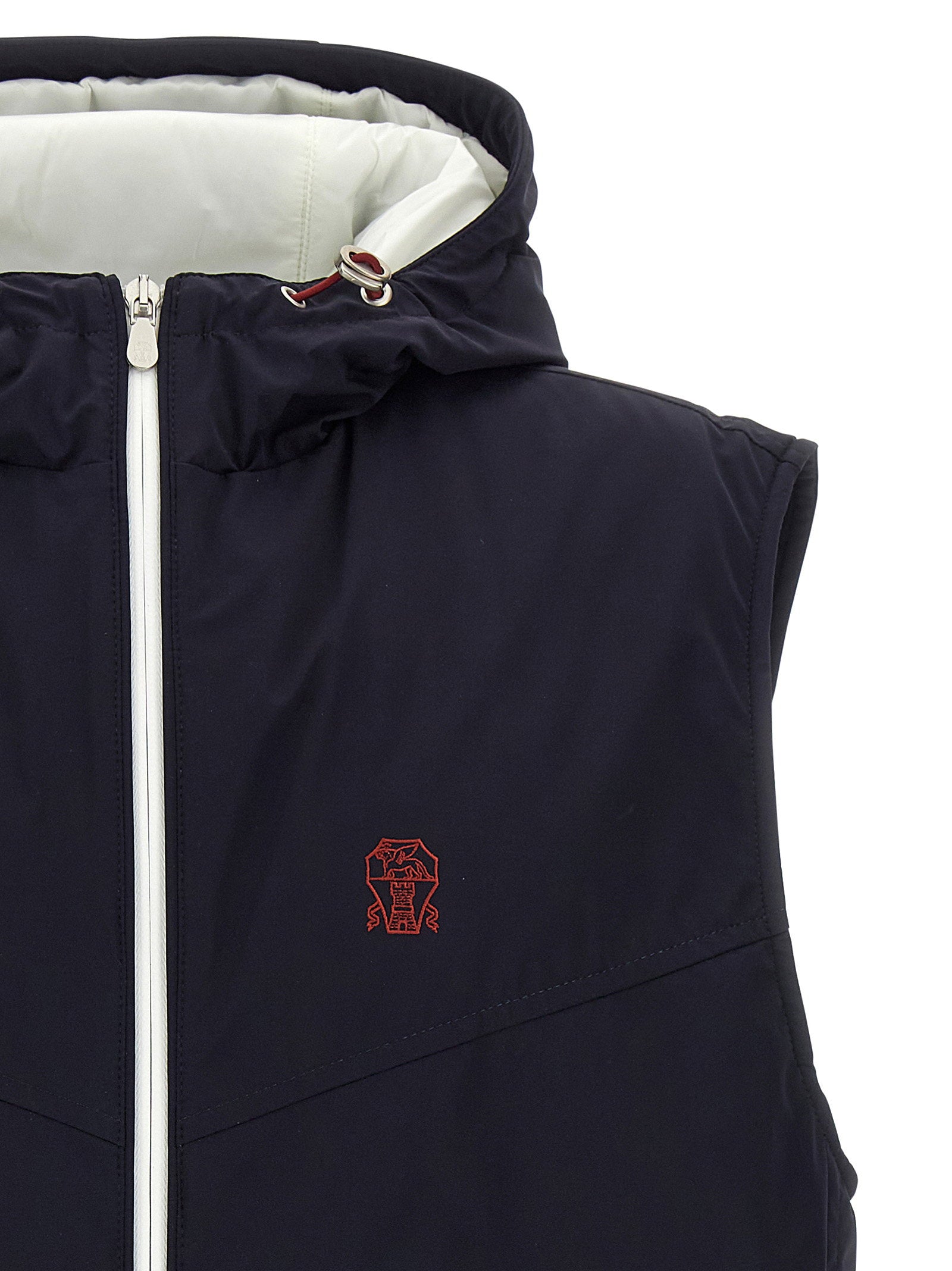 Brunello Cucinelli Hooded Vest - view 3