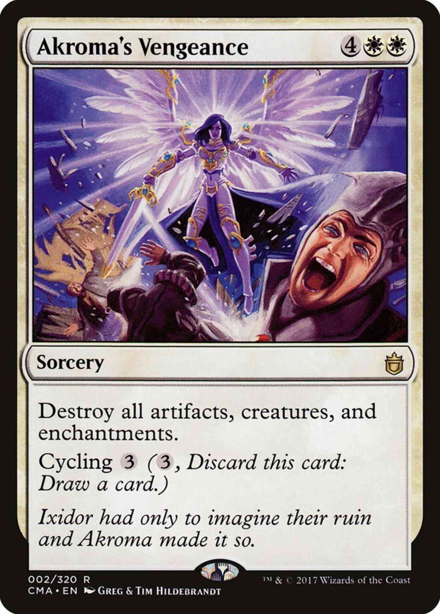 Vengeance 2 commander – Magic Akroma's Vengeance [2] [Commander Anthology] [Non-Foil]