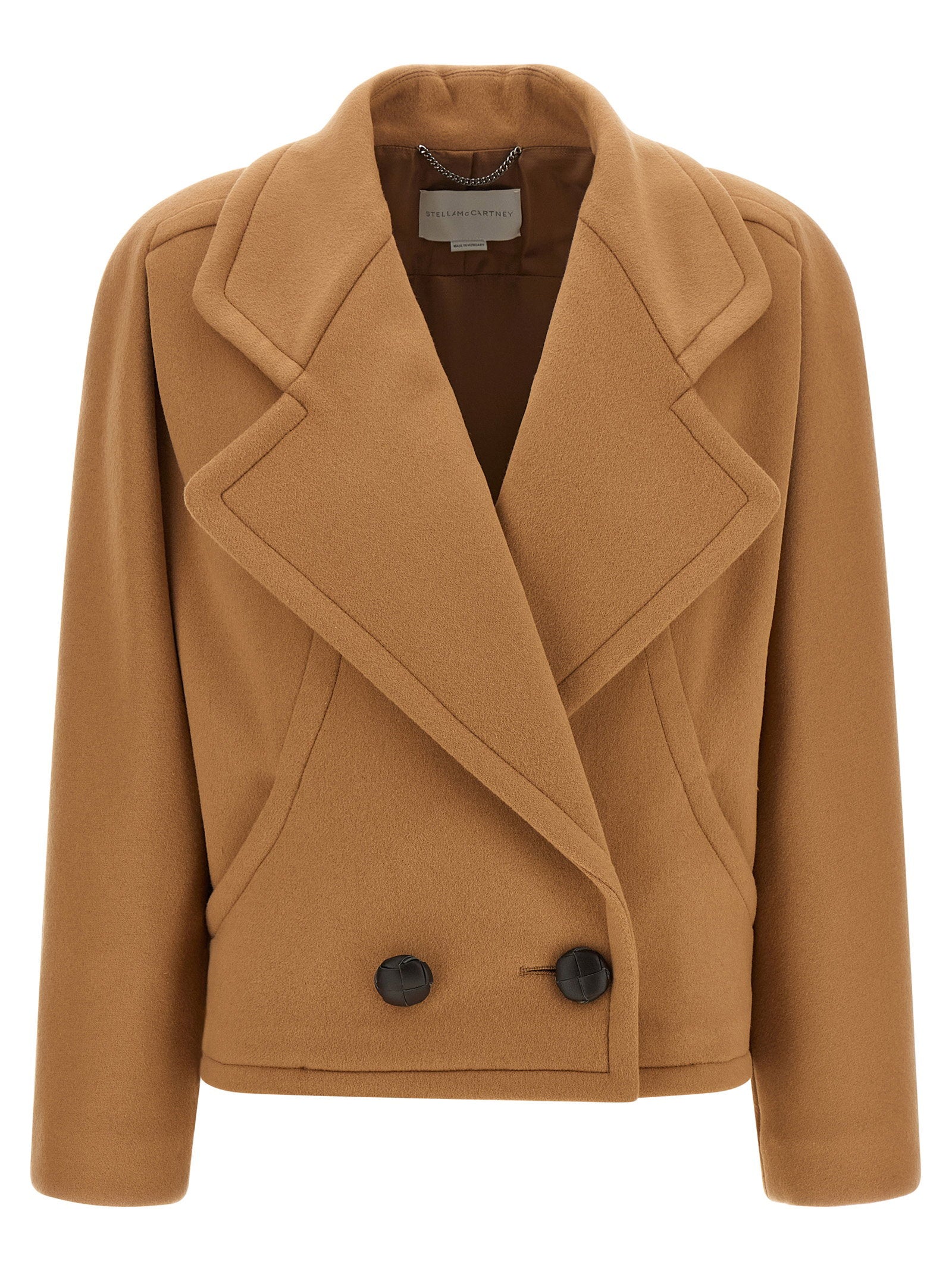 Stella Mccartney Double-breasted Coat – 100% wool
