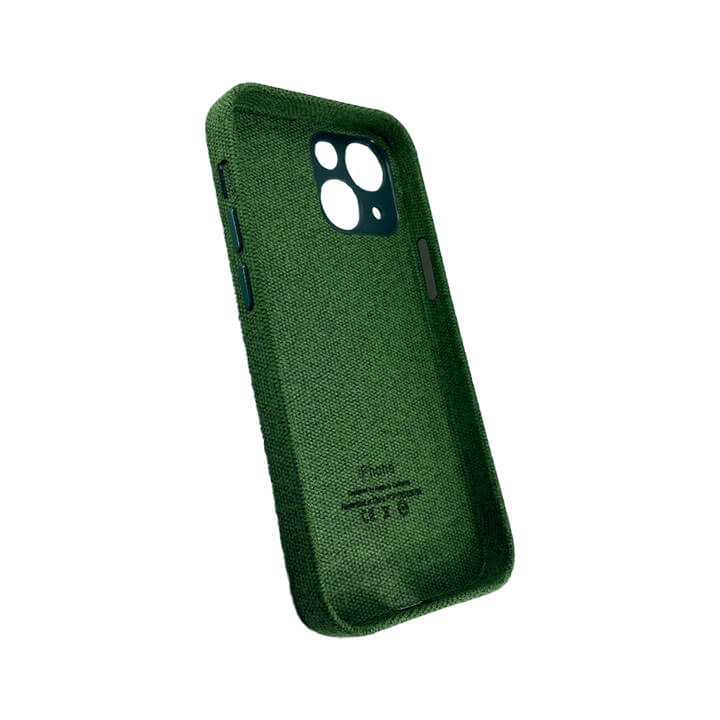 KShop iPhone 13 Mini Fabric Case - Green - view 3