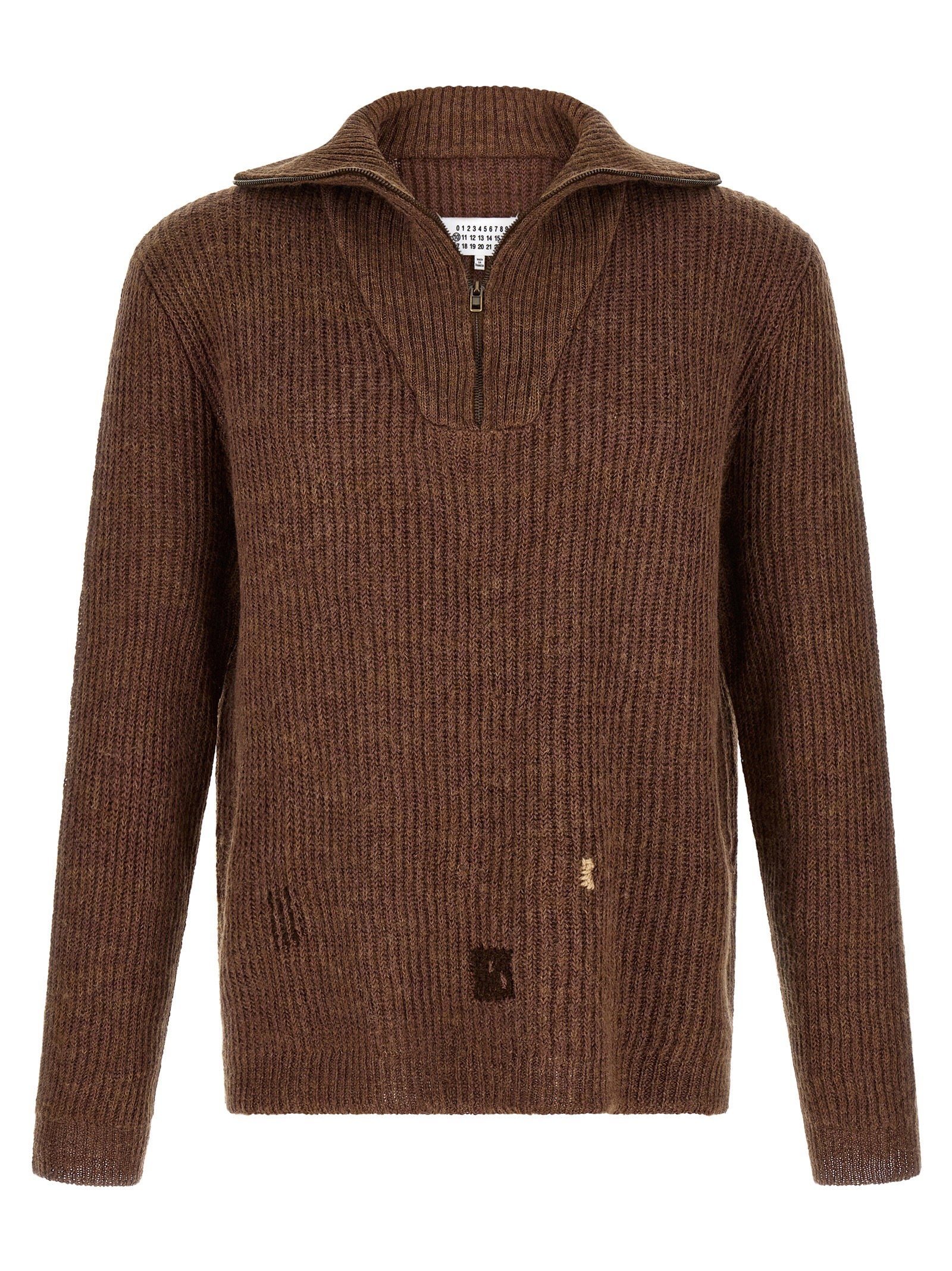 Maison Margiela Mending Sweater – 67% linen, 33% wool