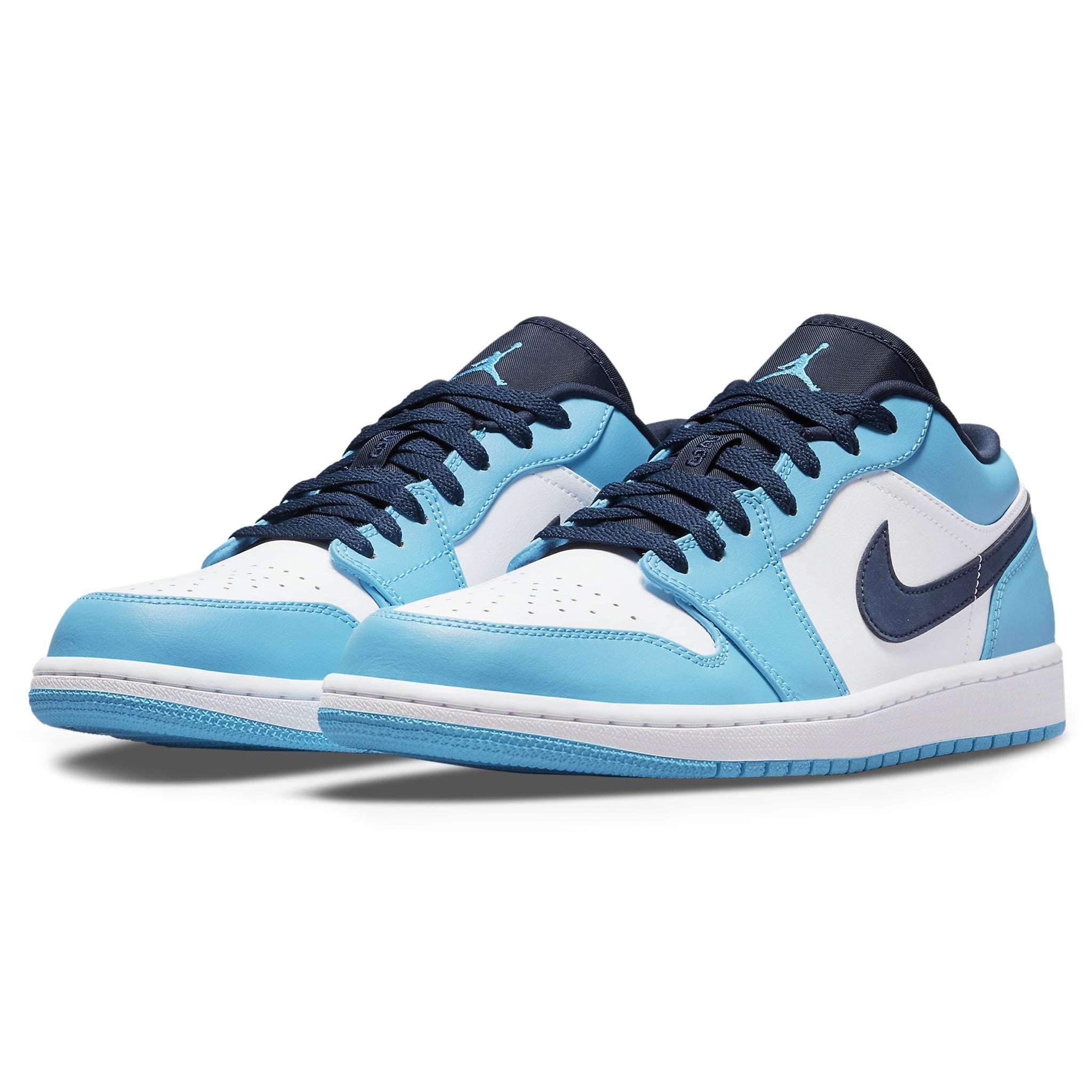 Air Jordan 1 Low UNC University Blue Black - view 2