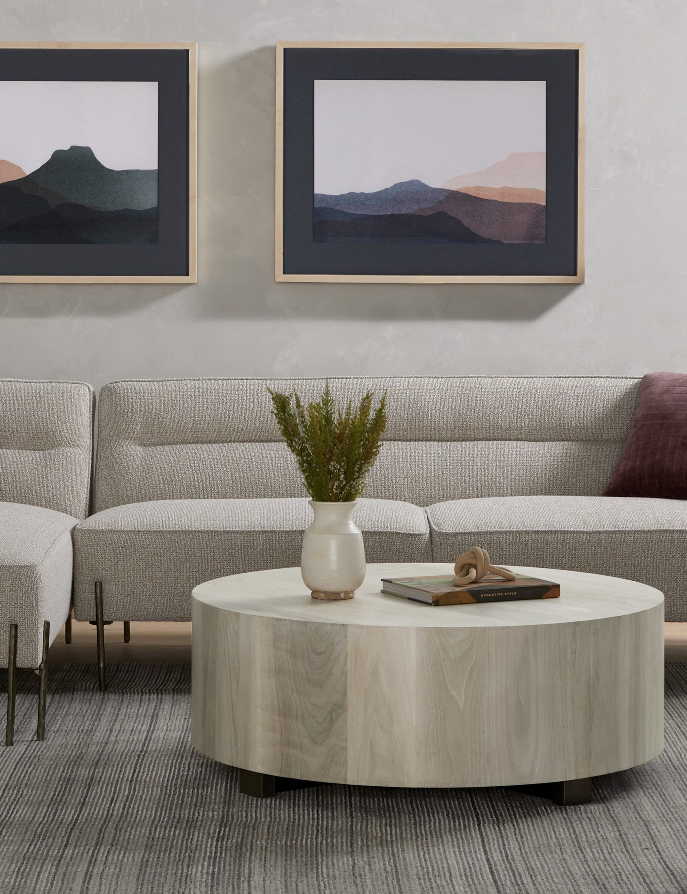 Lulu and Georgia Ishana Round Coffee Table