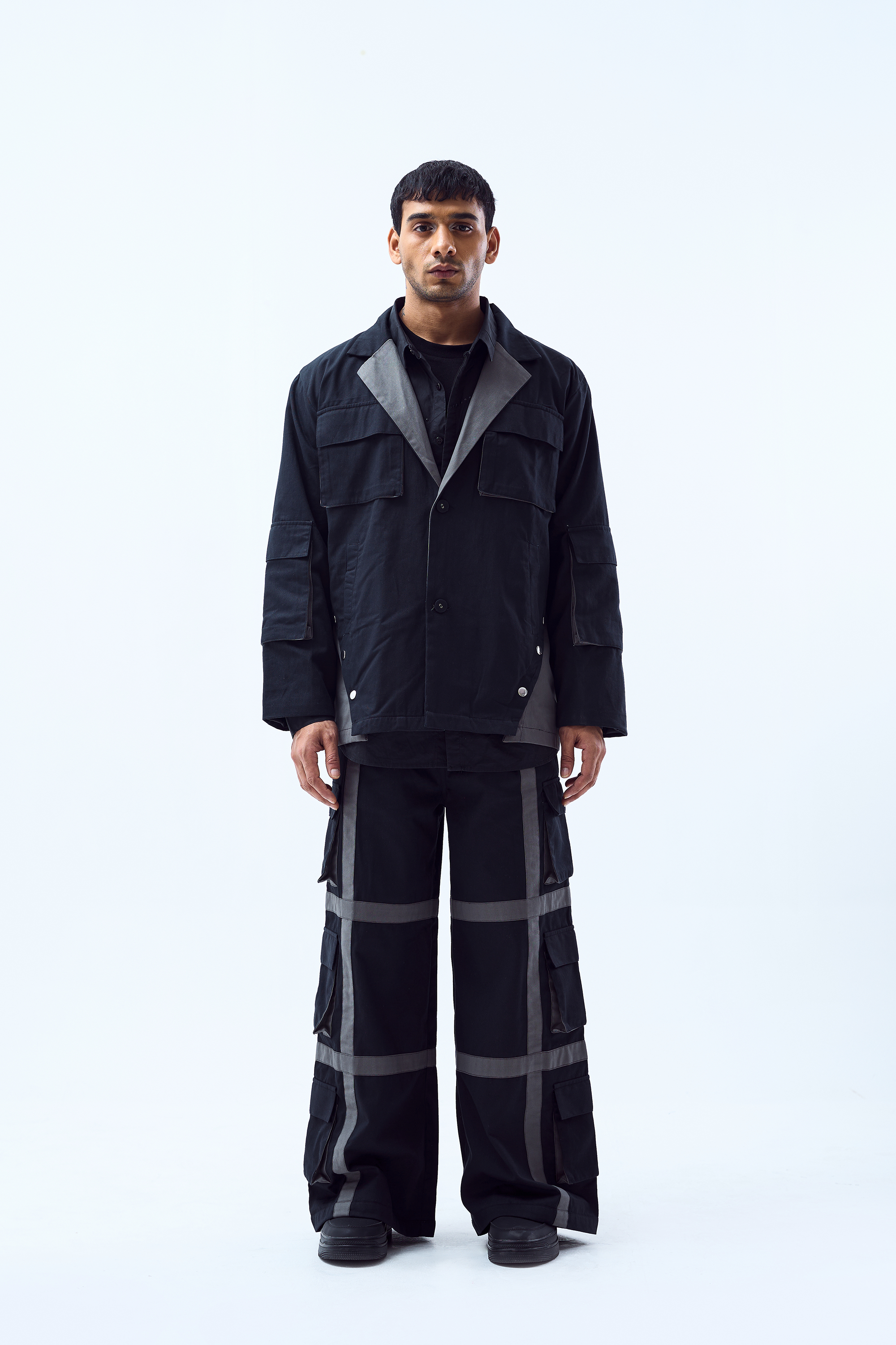 THNWHN Midnight Pleated Pants - view 5