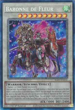 Yu-Gi-Oh! Baronne de Fleur - RA01-EN034 - Prismatic Collector's Rare - 1st Edition