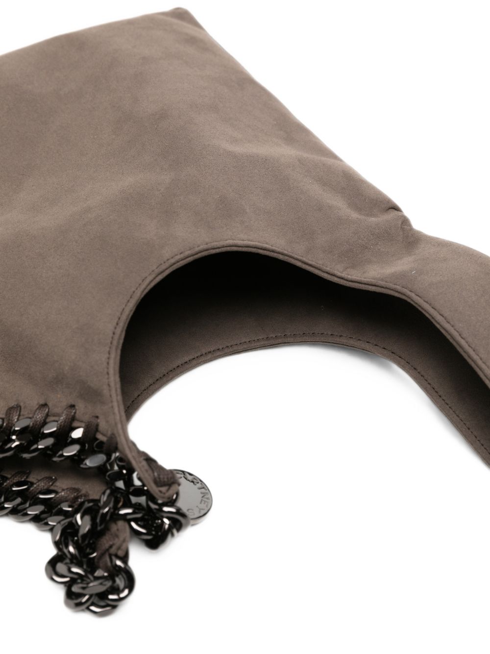Stella McCartney Chain-Trim Suede Shoulder Bag - view 4