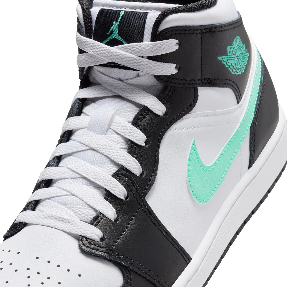 Air Jordan 1 Mid Green Glow Sale - view 4