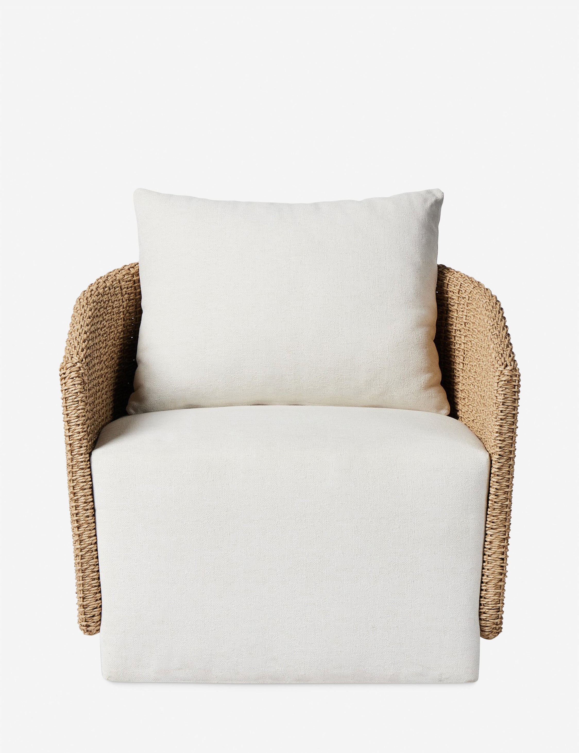 Tennille indoor outdoor – Lulu and Georgia Tennille Indoor / Outdoor Swivel Chair