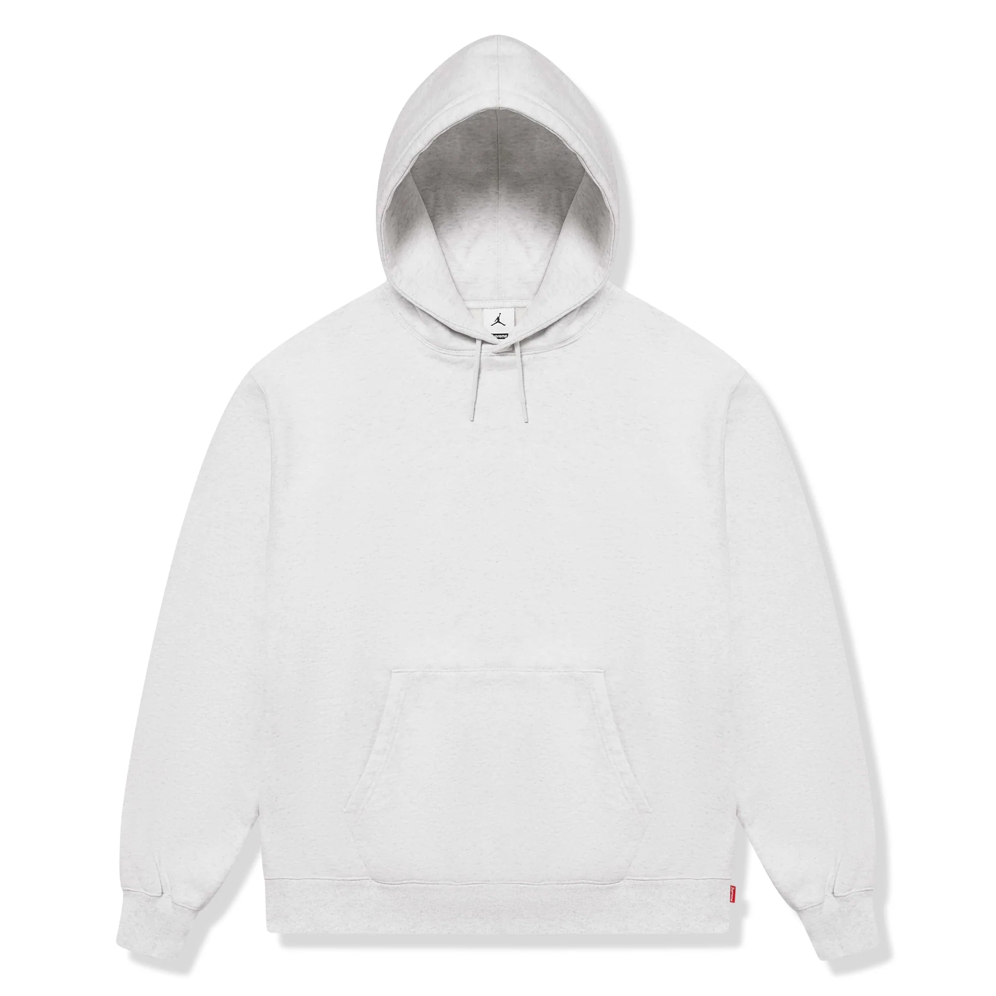 Supreme x Jordan Ash Grey Hoodie (FW24) - view 2