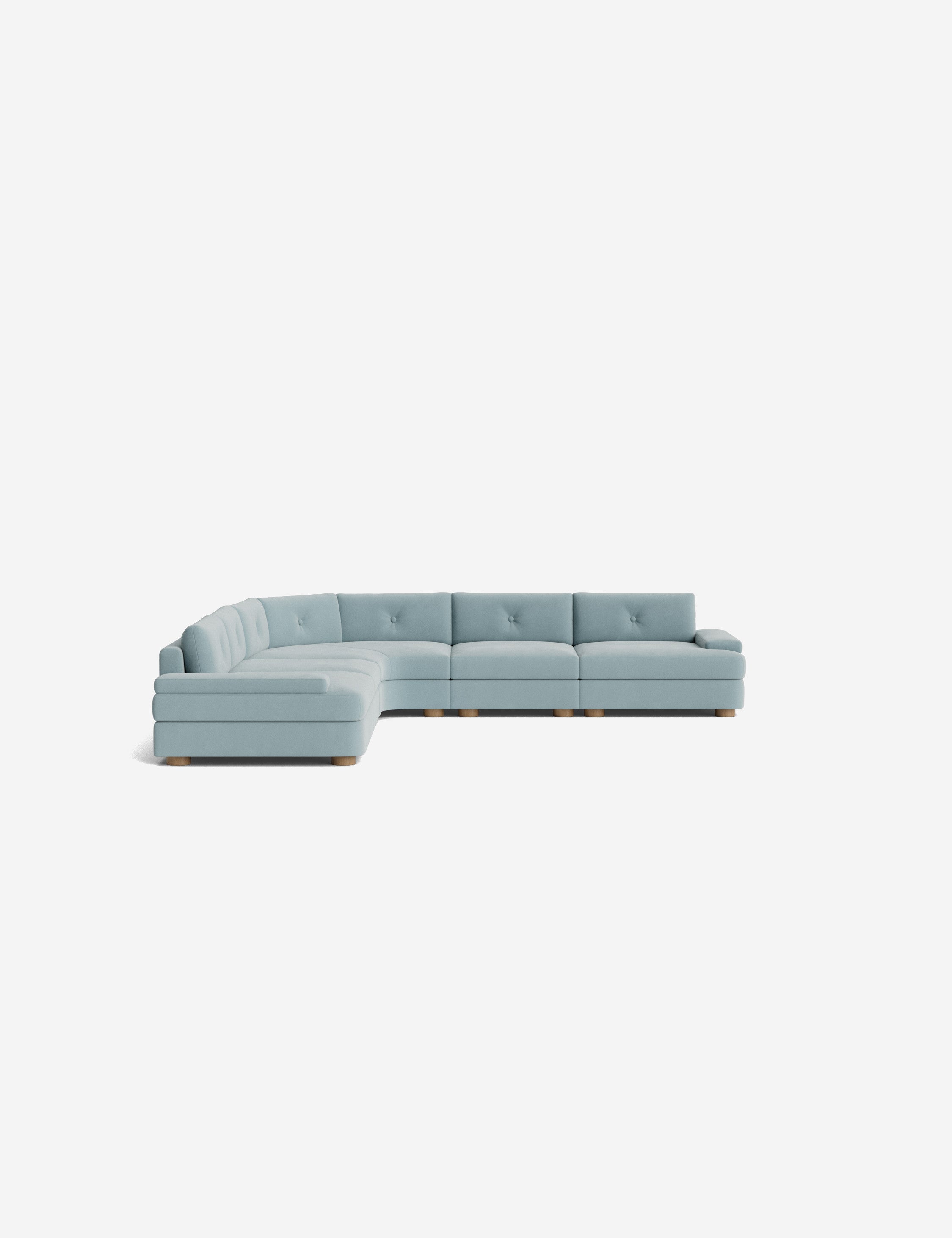 Lulu and Georgia Hill Modular Corner Sectional Sofa - view 16