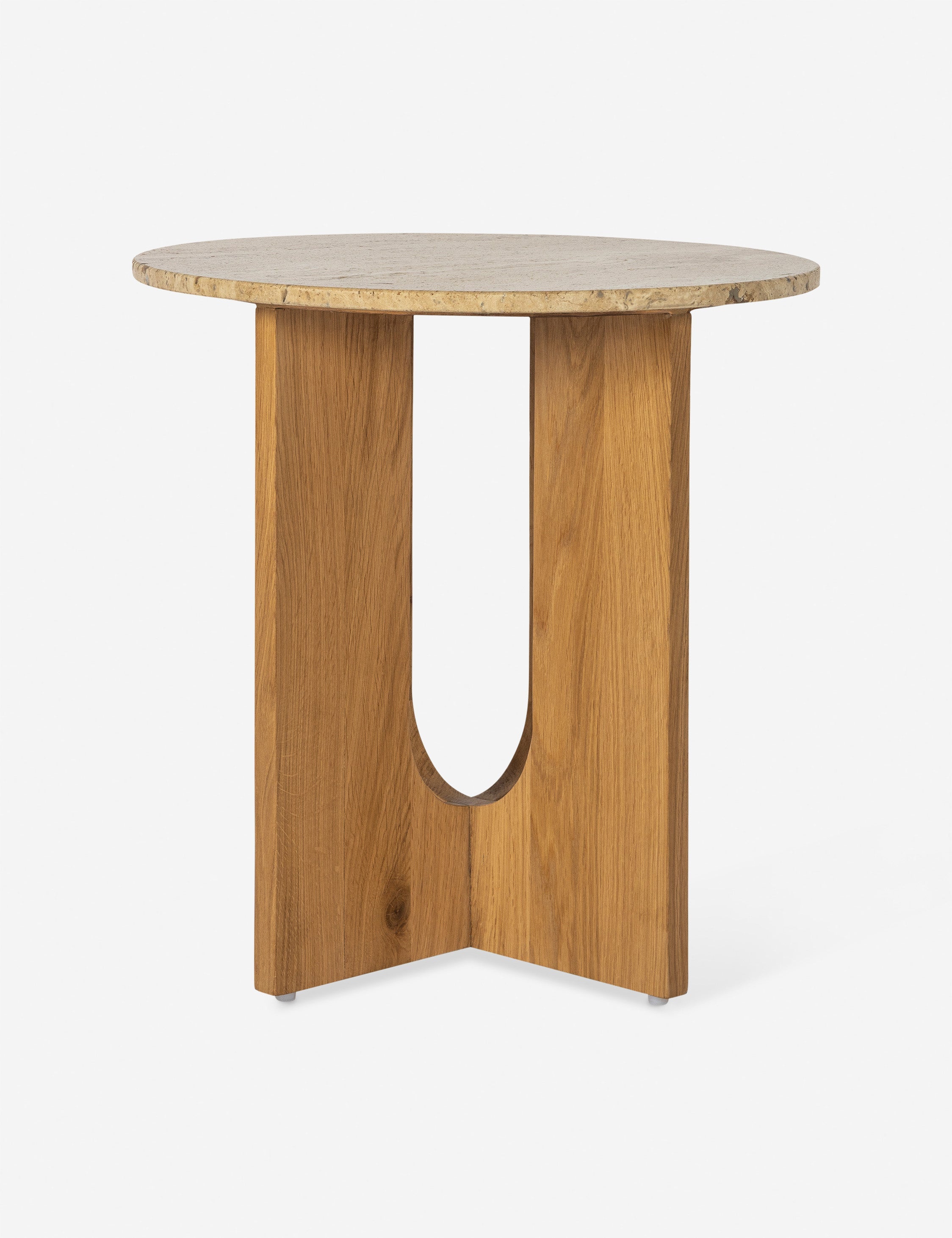 Lulu and Georgia Dahl Round Side Table – Natural