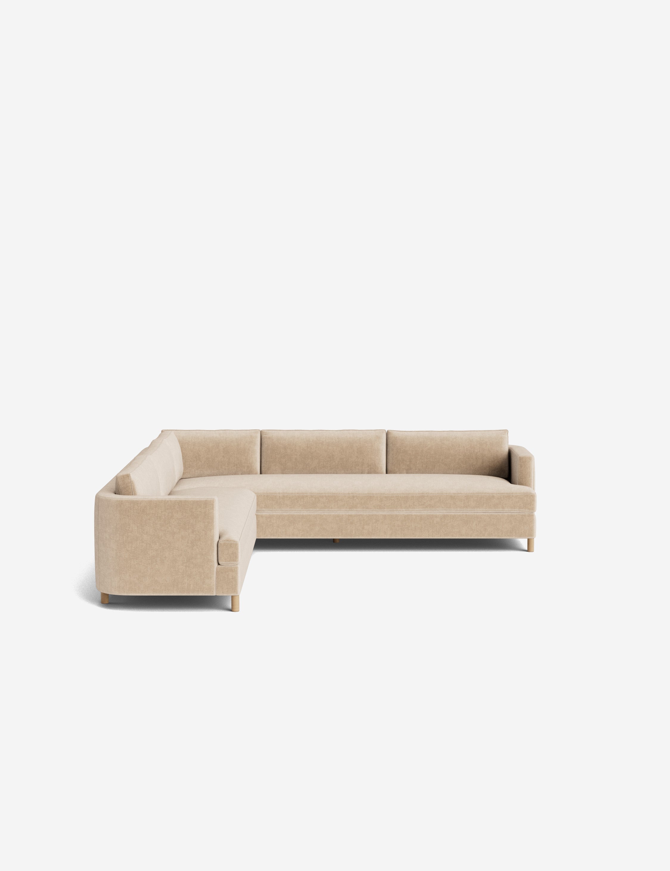 Lulu and Georgia Belmont Corner Sectional Sofa by Ginny Macdonald - view 176