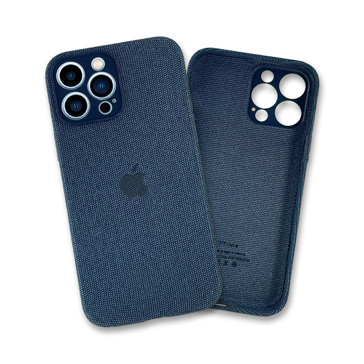 KShop iPhone 13 Pro Max Fabric Case - Blue - view 2