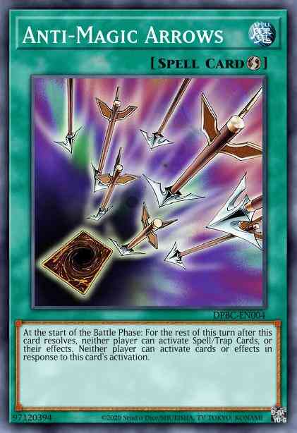 Yu-Gi-Oh! Anti-Magic Arrows - DPBC-EN004 - Ultra Rare - 1st Edition