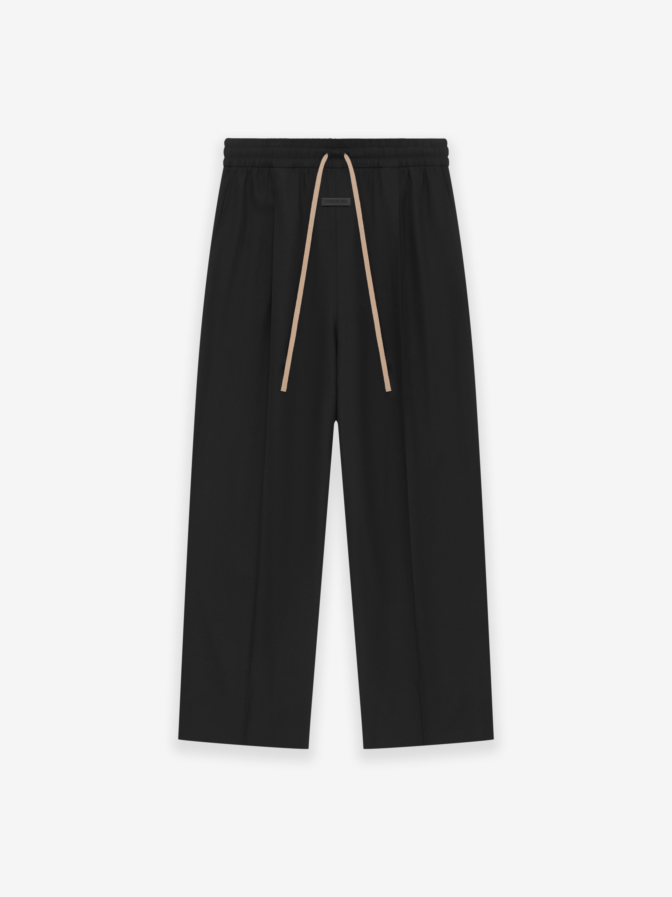 Fear of God Silk Wool Wide Leg Pant – Black