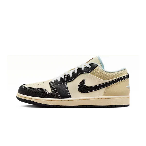 Cop Underdog Air Jordan 1 Low SE Coconut Milk Black Muslin - view 2