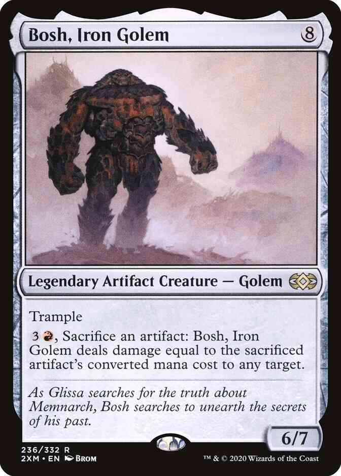Bosh iron golem – Magic Bosh, Iron Golem [236] [Double Masters] [Non-Foil]