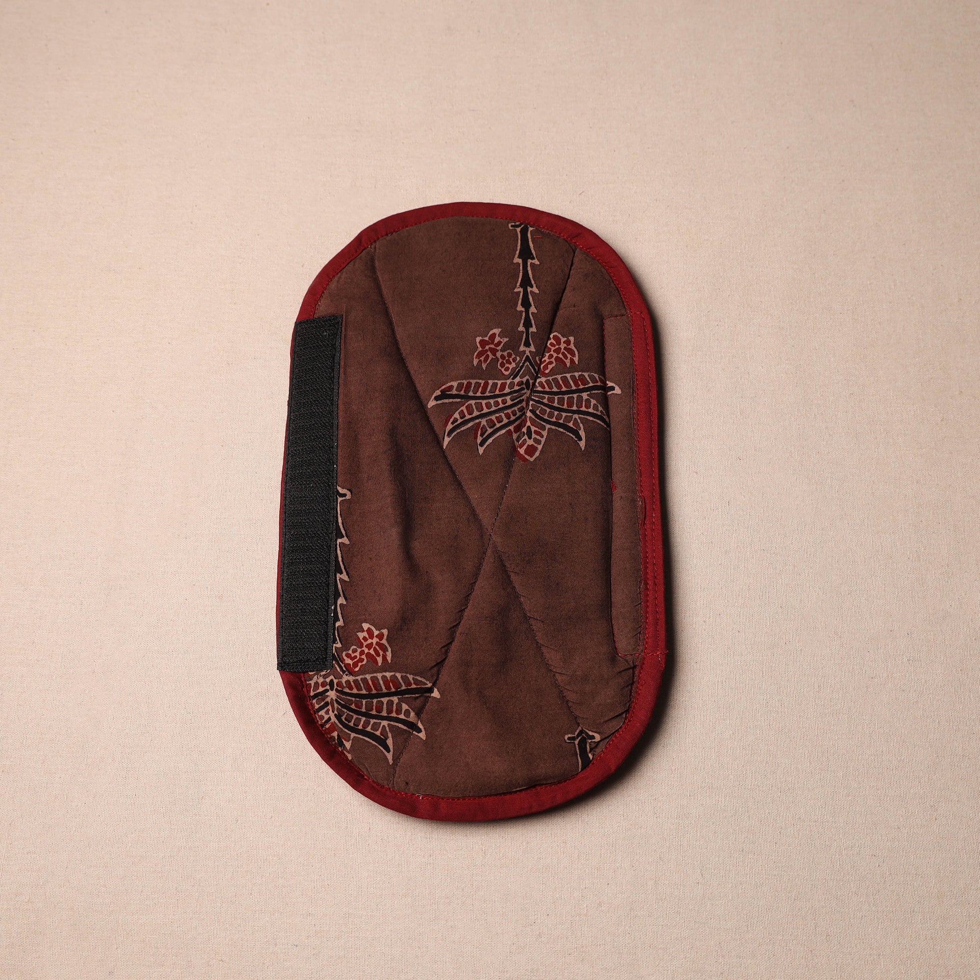 JALPARI Brown - Handmade Cotton Fridge Handle Cover 38 - view 2
