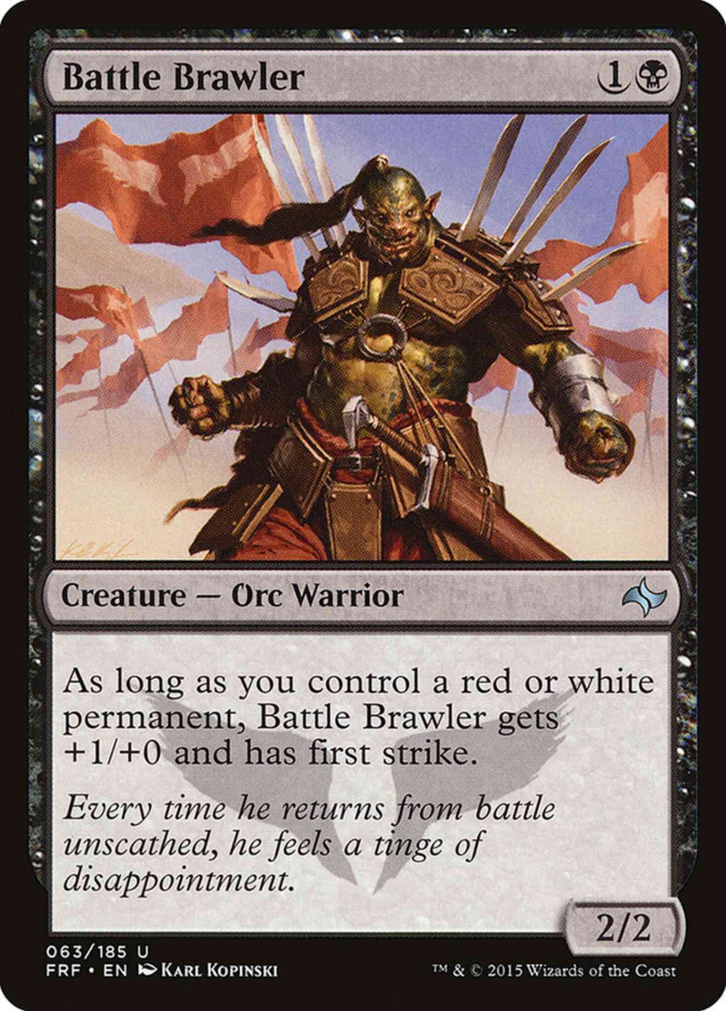 Battle brawler 63 – Magic Battle Brawler [63] [Fate Reforged] [Non-Foil]