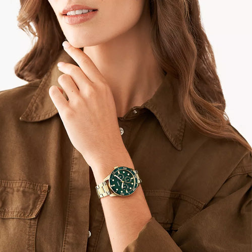 Fossil Bannon Green Dial Pair 45mm & 38mm BQ2754SET - view 2