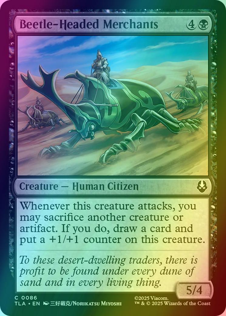 Beetle-headed merchants 86 – Magic Beetle-Headed Merchants [86] [Avatar: The Last Airbender] [Foil]
