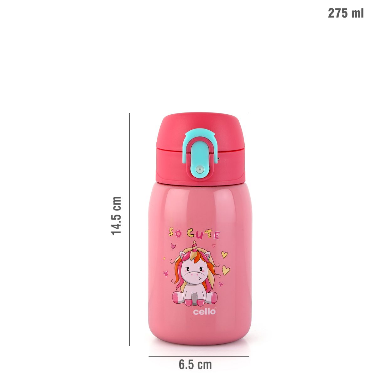 Cello Junior 275 Hot & Cold Stainless Steel Kids Water Bottle, 275ml - view 26