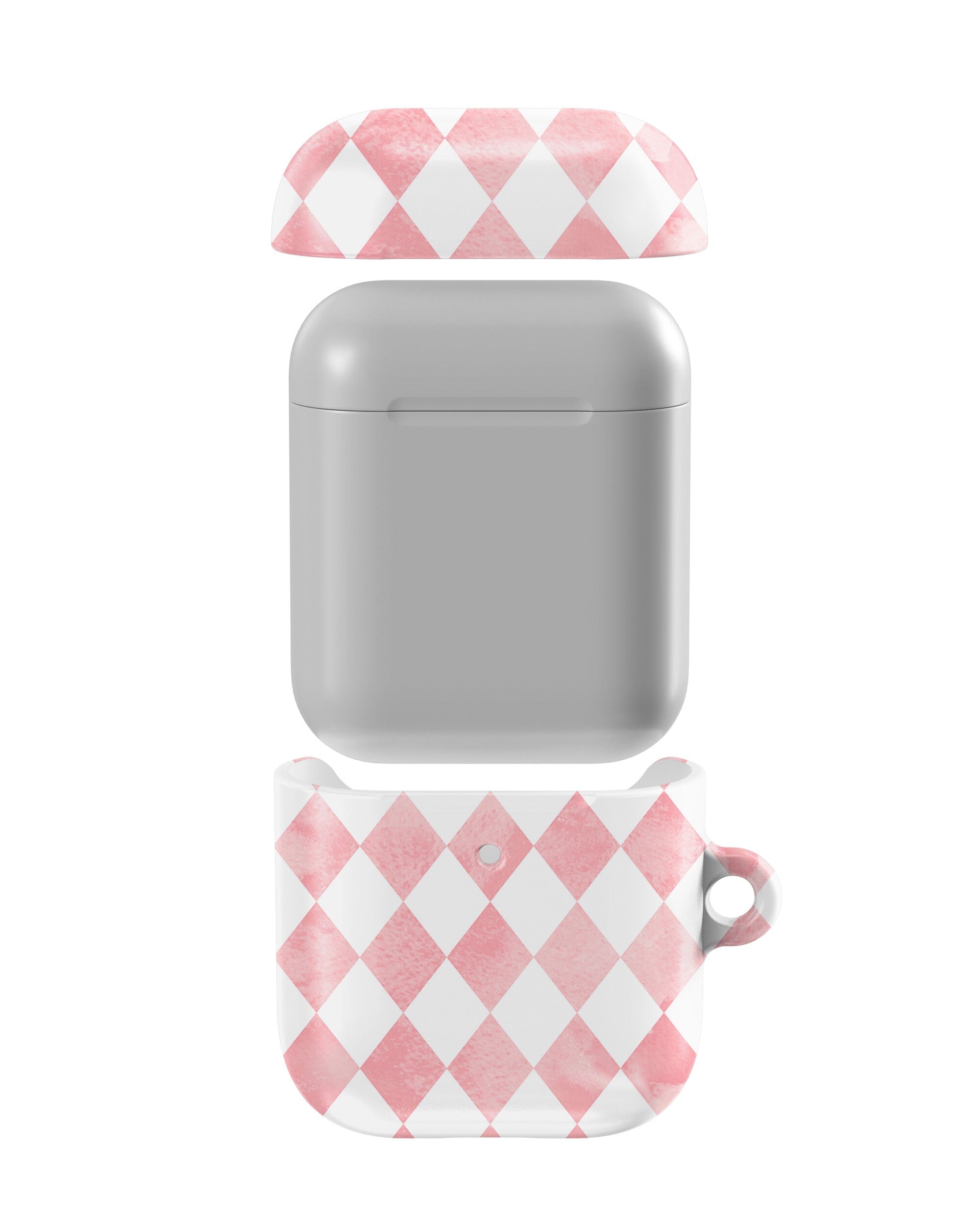 Casetry Queen of Diamonds | Pink Watercolor AirPods Case - view 4