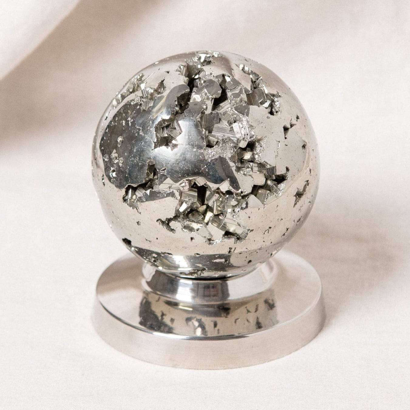 Tiny Rituals Natural Pyrite Sphere - AAA Premium Quality - view 11