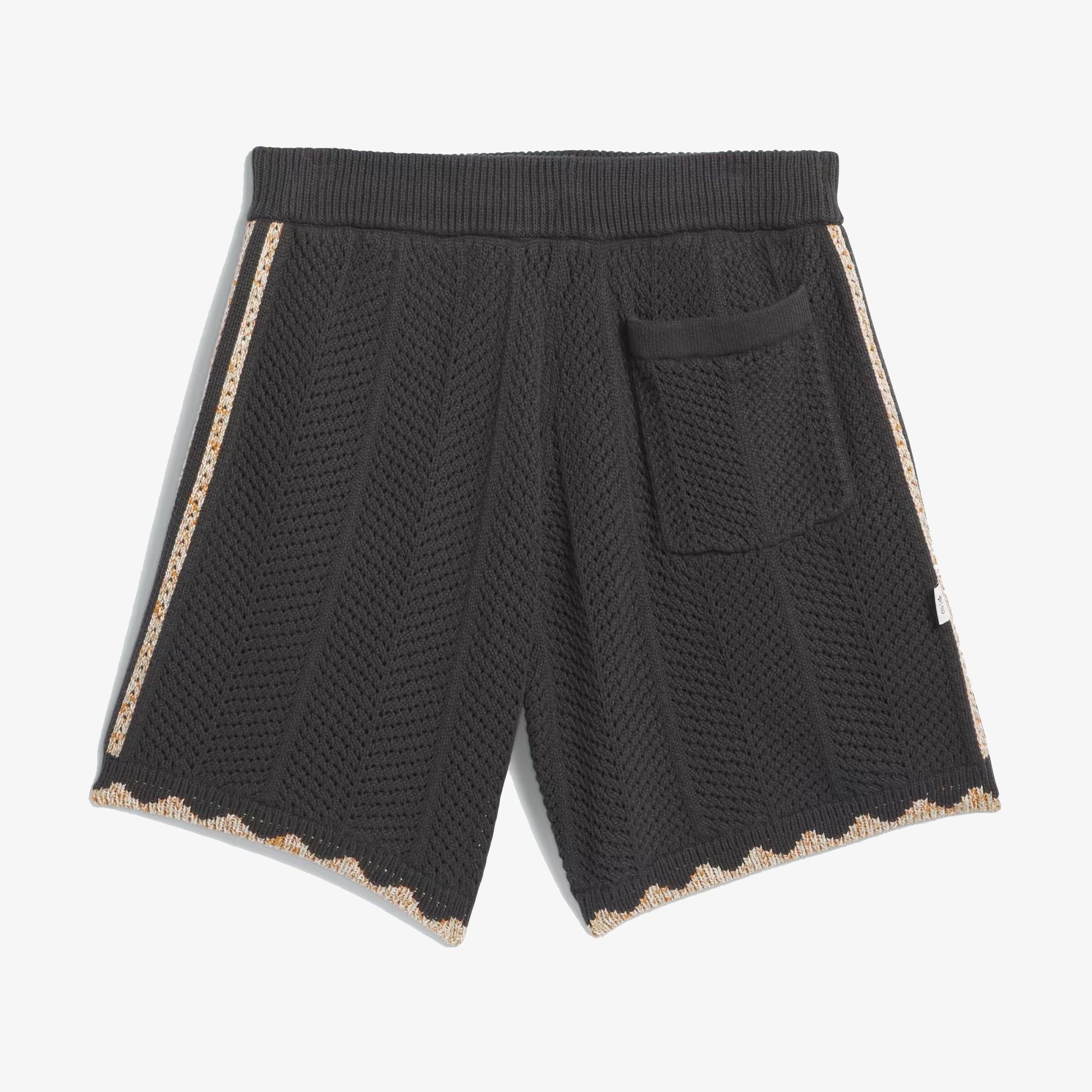 Adidas Originals | Clot Crochet Shorts By Edison Chen { Carbon - view 2