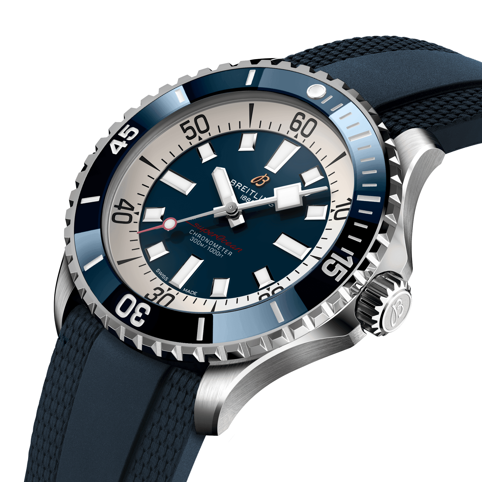Breitling Superocean Blue Dial Men 46mm
