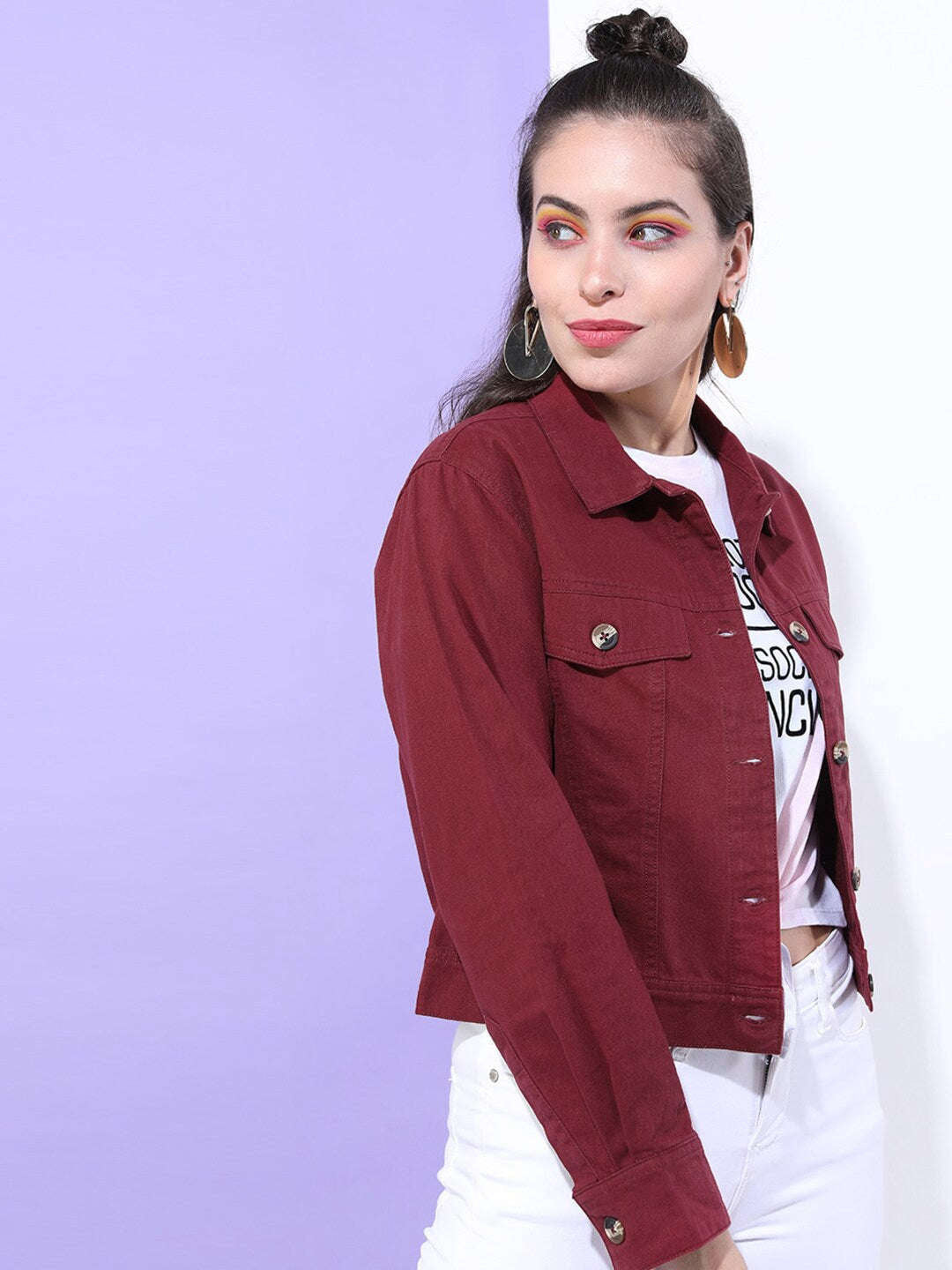 Freehand By The Indian Garage Co Women Trucker Jacket - view 3