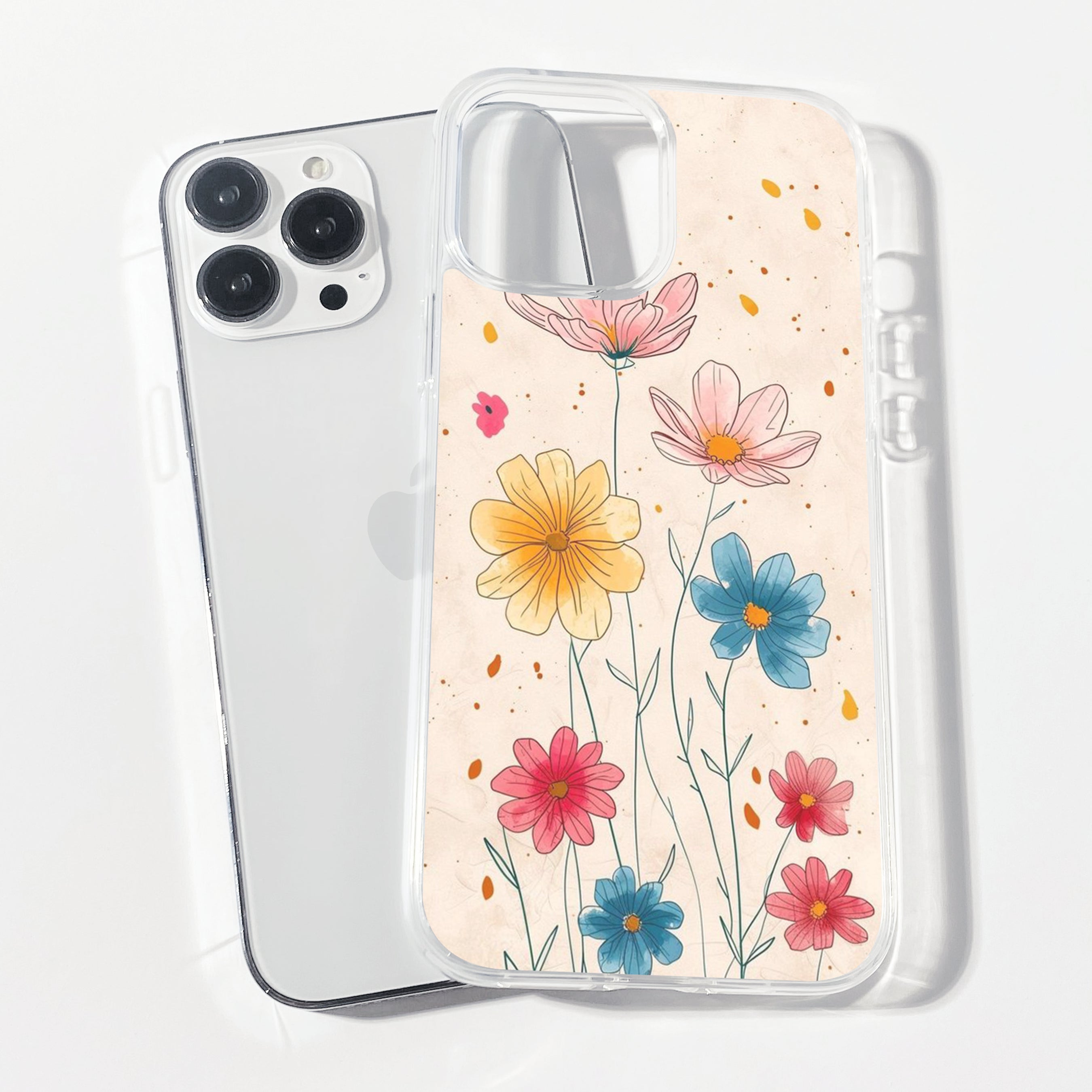 Casebasket Bloomlight Clear Silicone Phone Cover